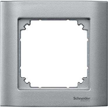 Schneider Electric MTN485160 РАМКА Х1, АЛЮМИНИЙ