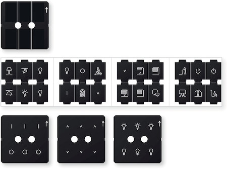 Schneider Electric MTN6270-0011 D-Life Комплект дополнительных иконок для кн.выкл. Pushbutton Pro, опция