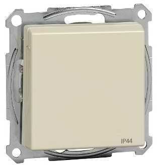 Schneider Electric MTN2314-1344 Розетка IP44, без рамки, беж