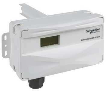 Schneider Electric 5152302000 Датчик CO2,температуры канальный SCD110-D, NTC 1,8к дисплей