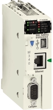 Schneider Electric BMXP3420302H Процессор 340-20, Ether, CANopen2, покр