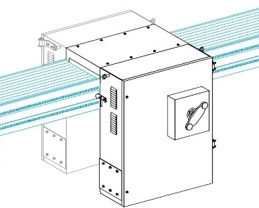 Schneider Electric KH086SB5411 ОТВОДНОЙ БЛОК ДЛЯ COMPACT NSb 4P