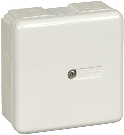 Schneider Electric IMT34349 КОРОБКА СОЕД.IP65 87Х87Х40 10 САЛЬНИКОВ БЕЛАЯ RAL9003
