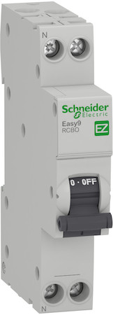 Schneider Electric EZ9D33620 ДИФ. АВТ. ВЫКЛ. Easy9 1П+Н 20A 30MA 4,5кА C АС, 18 мм