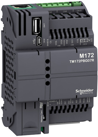 Schneider Electric TM172PBG07R ПЛК М172, без дисплея, 7 I/O Eth, 2 RS485