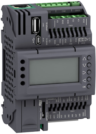 Schneider Electric TM172PDG18S ПЛК М172, дисплей, 18 I/O,Eth, 2 RS485, 2SSR