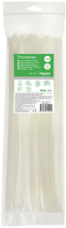 Schneider Electric IMT46271 СТЯЖКА КАБЕЛЬНАЯ 370х4.8 БЕЛАЯ (100шт)