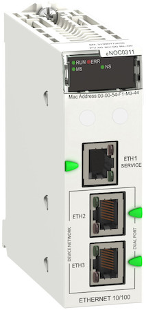 Schneider Electric BMENOC0311C Модуль FactoryCast Ethernet (3 порт),лак