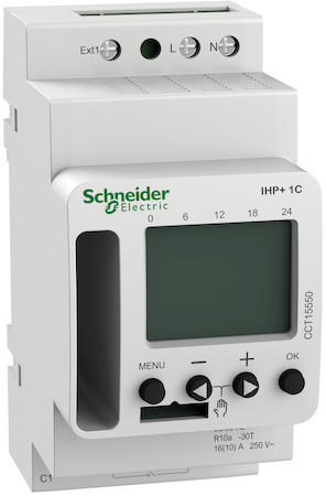 Schneider Electric CCT15550 РЕЛЕ ВРЕМЕНИ IHP+ 1С электрон.програм., 1вых, поддержка BT модуля (excluded)
