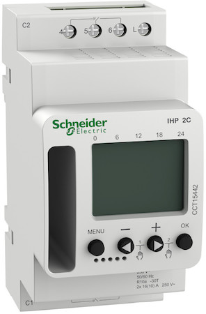 Schneider Electric CCT15442 РЕЛЕ ВРЕМЕНИ IHP 2С электрон. программируемое, 2 выхода