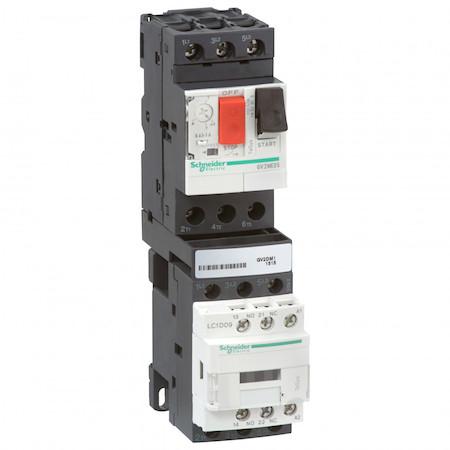 Schneider Electric GV2DM120F7 КОМБИНИРОВАНЫЙ ПУСКАТЕЛЬ.13-18А. ЦЕПЬ УПРАВЛЕНИЯ 110B.50/60ГЦ