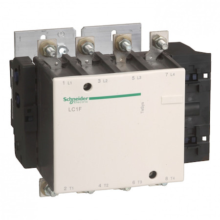 Schneider Electric LC1F1154V7 КОНТАКТОР F 4Р (4 НО), AC1 200 A, 400V 50/60 ГЦ,