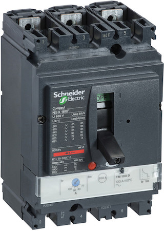 Schneider Electric LV430840 3П3Т АВТ. ВЫКЛ. TM160D NSX160N