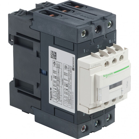 Schneider Electric LC1D40AU7 3P КОНТАКТОР EVERLINK AC3 440В 40A КАТУШКА УПР. 240В AC 50/60ГЦ