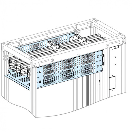 Schneider Electric 04966 ЭКРАН ГОР. ШИН 4000A Ш650 Г600