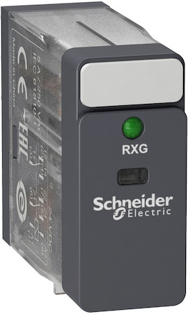 Schneider Electric RXG23RD РЕЛЕ ПРОМЕЖУТ., 5А, 2С/О, =6В, LED