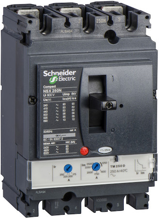Schneider Electric LV431833 3П3Т АВТ. ВЫКЛ. TM125D NSX250N
