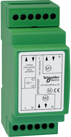 Schneider Electric MTN576397 MERTEN D-Life РЕЛЕ для рольставней 230В, уст-ка на DIN-рейку