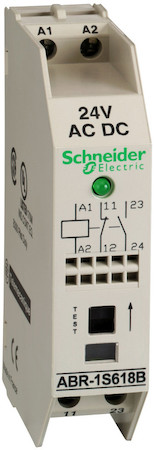 Schneider Electric ABR1S618B ИНТЕРФЕЙС ВЫХ 1НЗ+1НО 24В +СВЕТОДИОД