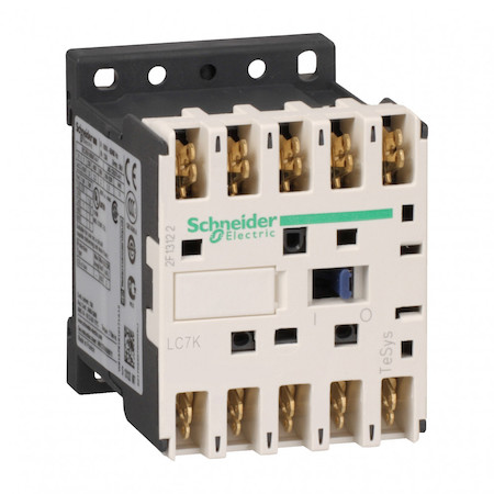 Schneider Electric LC7K090087M7 КОНТАКТОР БЕСШУМНЫЙ K 4Р (2 НО + 2 НЗ),AC1.25A,220V 50/60 ГЦ,ЗАЖИМ ФАСТОН,