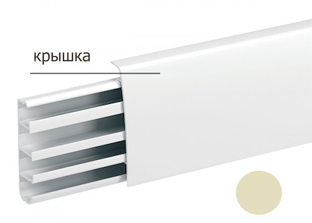 Schneider Electric ISM18340 TML-E-П-КРЫШКА ПЛИНТУСА 2,5М БЕЖ