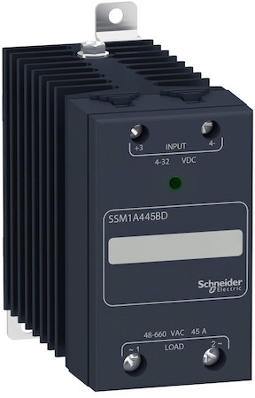 Schneider Electric SSM1A445BD ТВЕРДОТ. РЕЛЕ, ~660 В, 45 А, =4-32 В