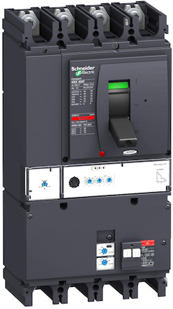 Schneider Electric LV432732 Автоматический выключатель VigiComPact NSX400F, 36 kA при 415 В пер.тока, расцеп.MicroLogic 2.3 400A, Vigi MB , 4П4Т