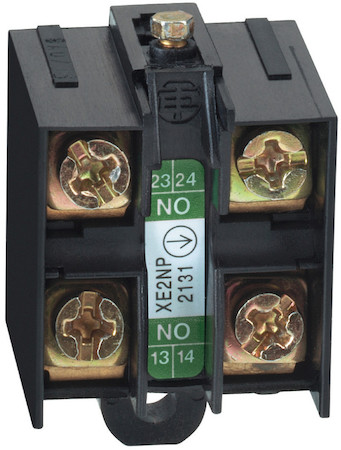 Schneider Electric XE2NP2131 БЛОК ИНЕРЦ. КОНТАКТОВ 2НО