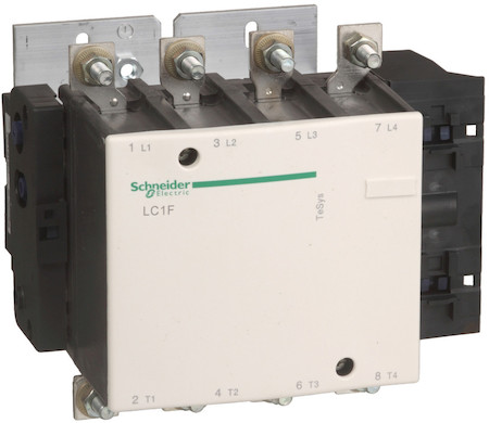 Schneider Electric LC1F1504 КОНТАКТОР F 4Р (4 НО), AC1 200 A, БЕЗ КАТУШКИ,