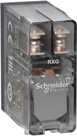 Schneider Electric RXG25FD РЕЛЕ ПРОМЕЖУТ., 5А, 2С/О, =110В