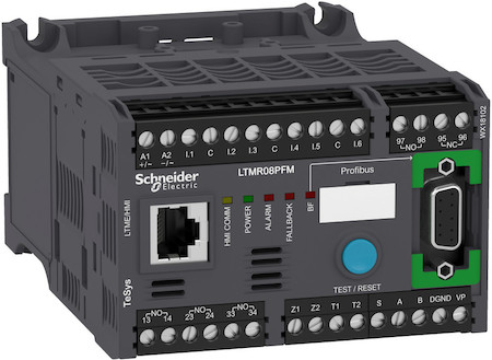 Schneider Electric LTMR08PFM РЕЛ.TESYS TPROFIBUS 0.4-8A 115-230VAC