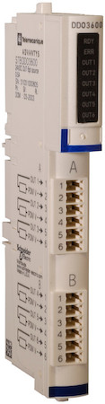 Schneider Electric STBDDO3600K Модуль дискр. вых. =24В, 6 каналов, 0.5A, source, 2x6pt, Size 1, Standard