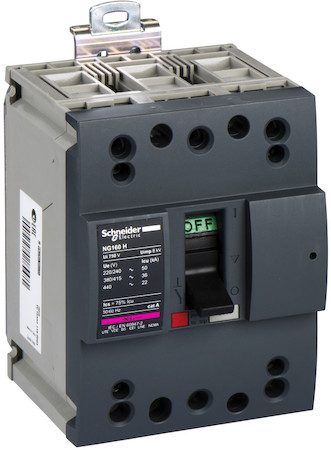 Schneider Electric 28648 АВТ.ВЫКЛ. NG160H 36kA TM25D 3П3T