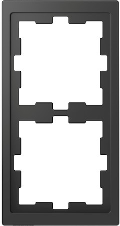 Schneider Electric MTN4020-6534 MERTEN D-Life РАМКА 2-постовая, АНТРАЦИТ