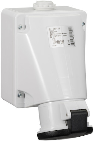 Schneider Electric 83112 НАСТЕН РОЗ ВИНТ 16A 3P-N-E 480-500V IP44