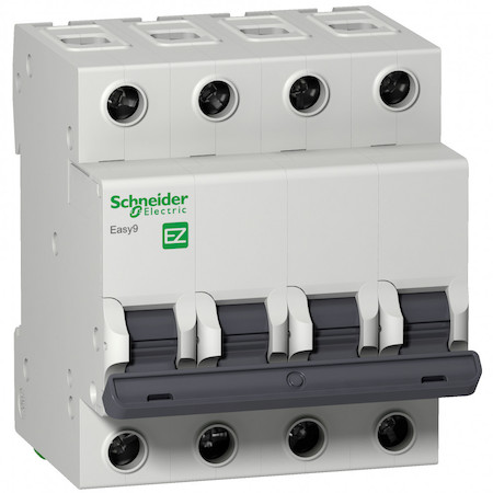 Schneider Electric EZ9F14406 АВТ. ВЫКЛ. EASY 9 4П 6А B 4,5кА 400В =S=