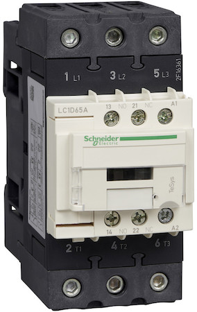 Schneider Electric LC1D65AM7TQ 3P КОНТАКТОР AC3 440В 65A КАТУШКА УПР. 220В AC 50/60ГЦ