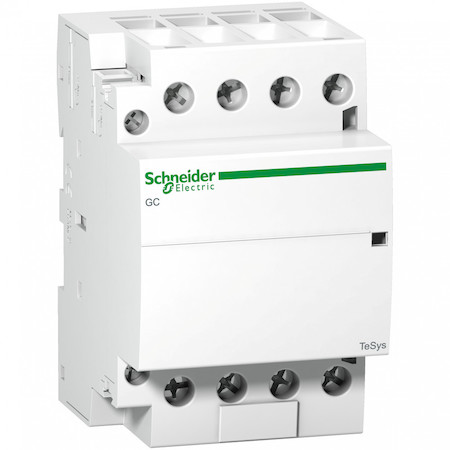 Schneider Electric GC6340F5 МОДУЛЬНЫЙ КОНТАКТОР 4ПОЛЮСА (4НО).63А. ЦЕПЬ УПРАВЛЕНИЯ 110В 50ГЦ