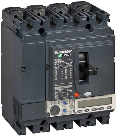 Schneider Electric LV430895 4П4Т АВТ. ВЫКЛ. MICR. 5.2A 160A NSX160N