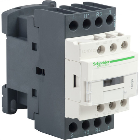 Schneider Electric LC1D128F7 КОНТАКТОР D 4P (2НО+2НЗ),АС1 25 А,НО+НЗ,110V 50/60 ГЦ,