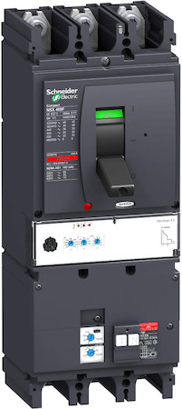 Schneider Electric LV432731 Автоматический выключатель VigiComPact NSX400F, 36 kA при 415 В пер.тока, расцеп.MicroLogic 2.3 400A, Vigi MB , 3П3Т