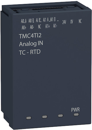 Schneider Electric TMC4TI2 КАРТРИДЖ М241- 2 ТЕМПЕРАТУРНЫХ ВХОДА