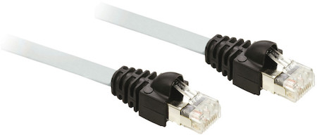 Schneider Electric TCSECN3M3M1S4 Ethernet кабель, 1 м c 2 разъёмами RJ45
