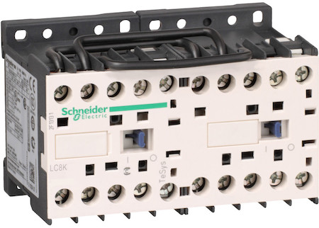 Schneider Electric LC8K0610M7 КОНТАКТОР РЕВЕРС. БЕСШУМНЫЙ K 3P, 6 А,НО, 220V 50/60 ГЦ, ЗАЖИМ ПОД ВИНТ