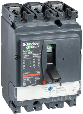 Schneider Electric LV431752 3П3Т АВТОМ.ВЫКЛ. MA220 NSX250N