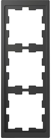 Schneider Electric MTN4030-6534 MERTEN D-Life РАМКА 3-постовая, АНТРАЦИТ