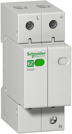Schneider Electric EZ9L33620 ОГРАНИЧИТЕЛЬ ПЕРЕНАПР. EASY9 1П+H 20кА 230В =S=