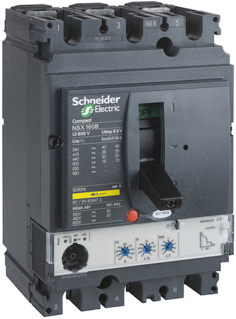 Schneider Electric LV430776 3П3Т АВТ. ВЫКЛ. MICR. 2.2 100A NSX160N