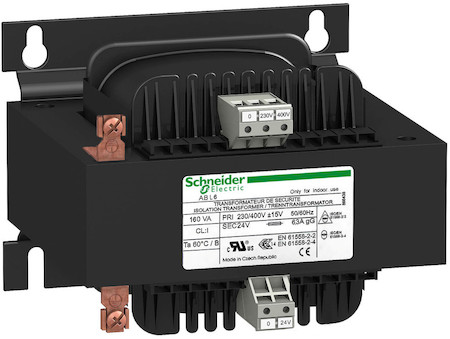 Schneider Electric ABL6TS25G ТРАНСФОРМАТОР 230-400В 1X115В 250ВA