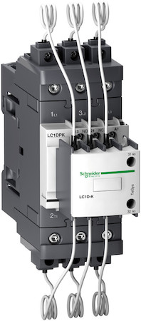 Schneider Electric LC1DPKQ7 КОНТАКТОР ДЛЯ КОММУТ. КОНДЕНСАТОРНЫХ БАТАРЕЙ 380V50ГЦ,30kVAR